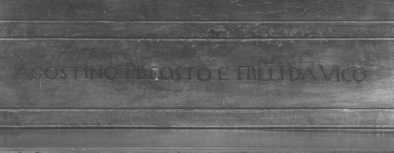 banco da chiesa, elemento d'insieme - produzione veneta (prima metà sec. XVIII)