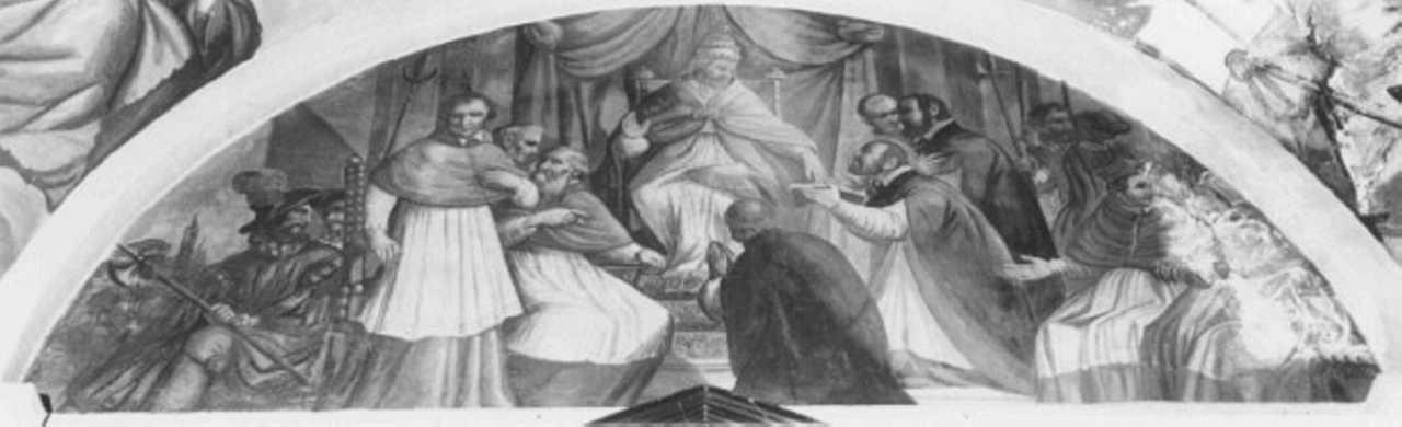 dipinto, elemento d'insieme di Barbieri Francesco detto Sfrisato (attribuito) (sec. XVII)