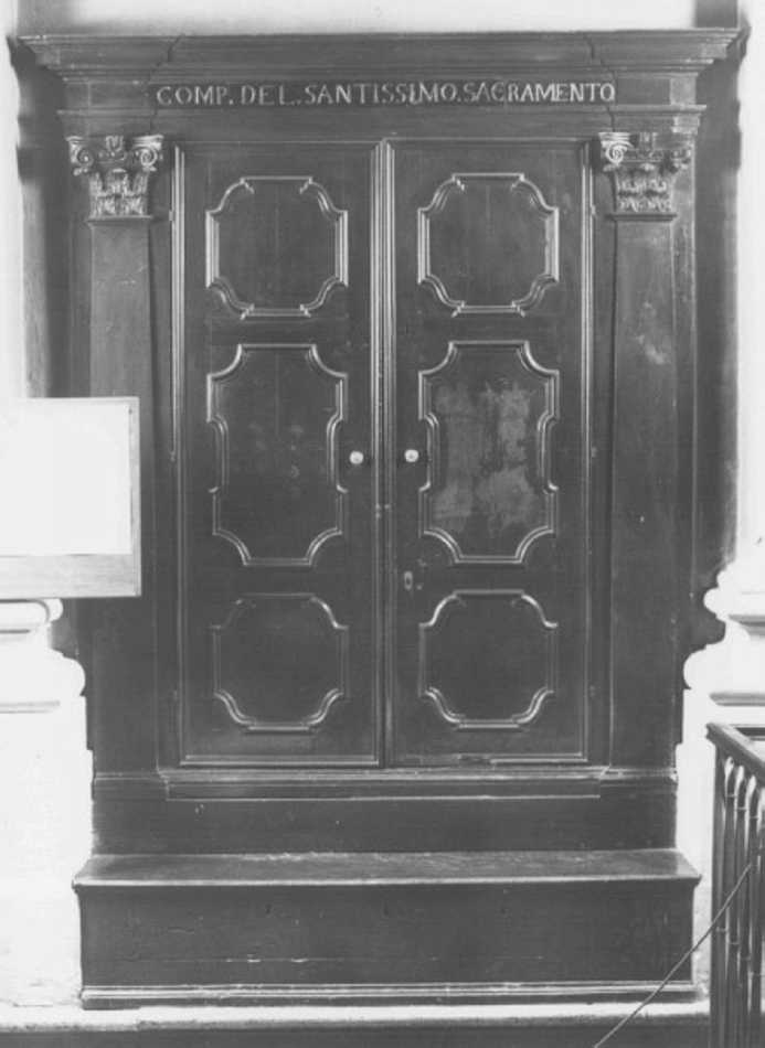 panca - produzione veneta (sec. XVIII)