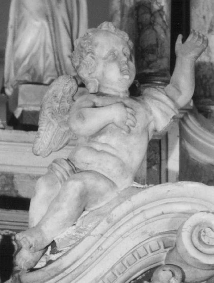 angioletto (statua, elemento d'insieme) di Marinali Angelo (attribuito) (ultimo quarto sec. XVII)