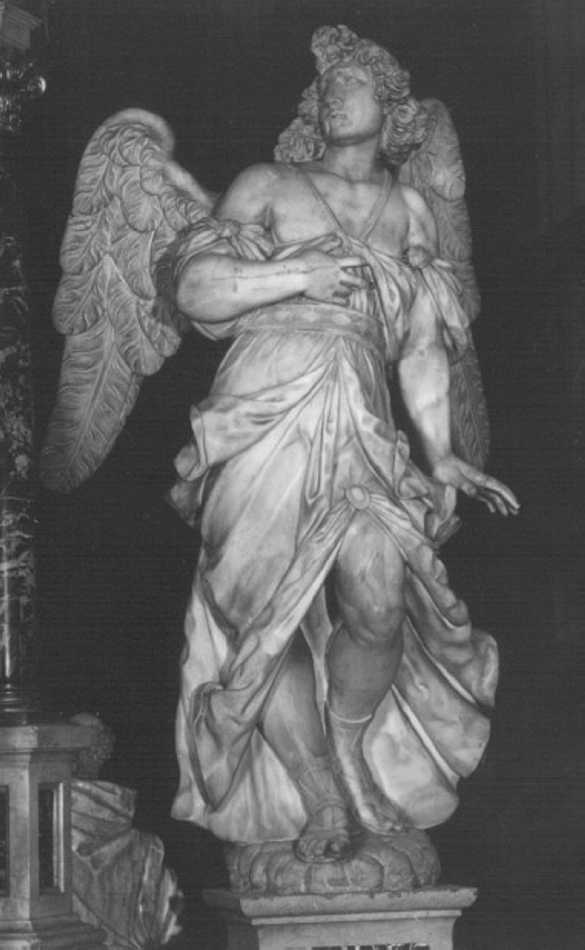 angelo (statua, elemento d'insieme) di Marinali Angelo (attribuito) (ultimo quarto sec. XVII)