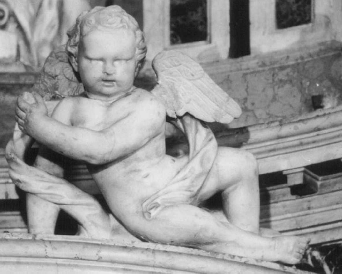 angioletto (statua, elemento d'insieme) di Marinali Angelo (attribuito) (ultimo quarto sec. XVII)