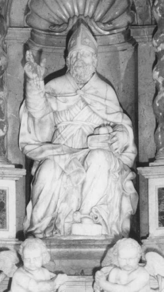 Santo (statua, elemento d'insieme) di Marinali Angelo (attribuito) (ultimo quarto sec. XVII)