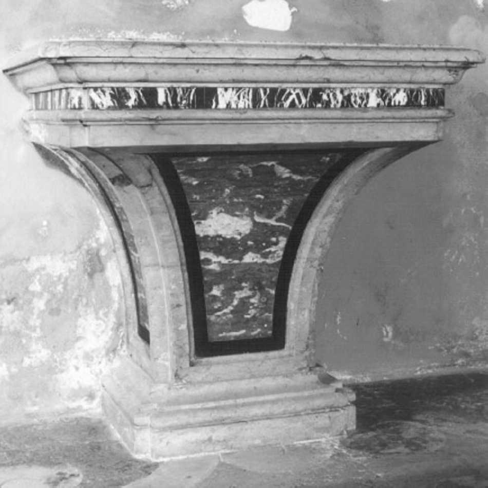 mensola di Tomezzoli Marco (bottega), Tomezzoli Stefano (bottega) (sec. XVIII)