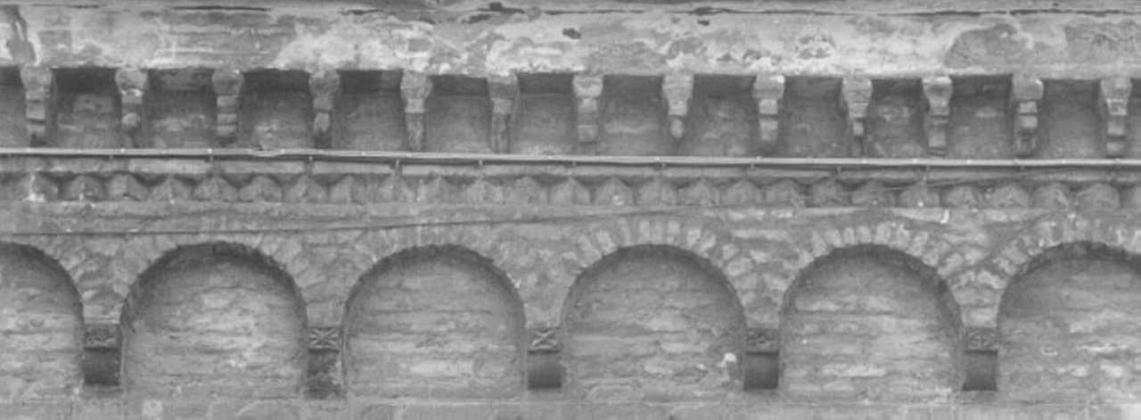 cornice architettonica - ambito veneto (sec. XIV)