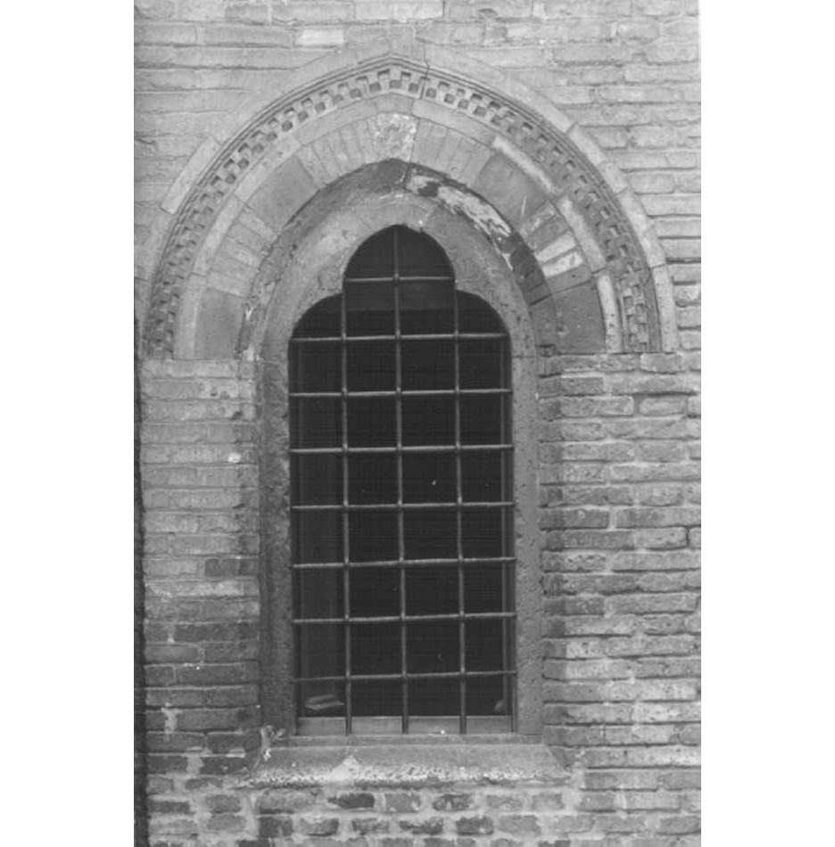 mostra di finestra, elemento d'insieme - ambito veneto (sec. XIV)