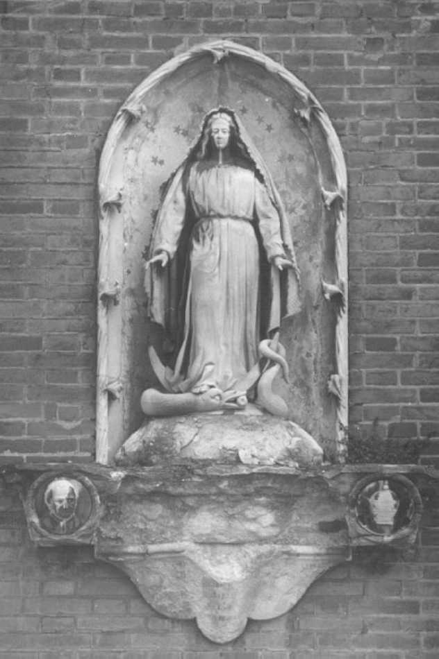 Madonna Immacolata (statua, elemento d'insieme) - ambito veneto (sec. XIX)