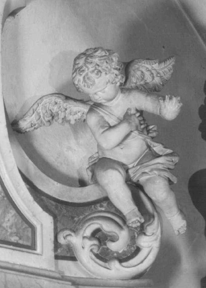 angioletto (statua, elemento d'insieme) - ambito veneto (sec. XVIII)