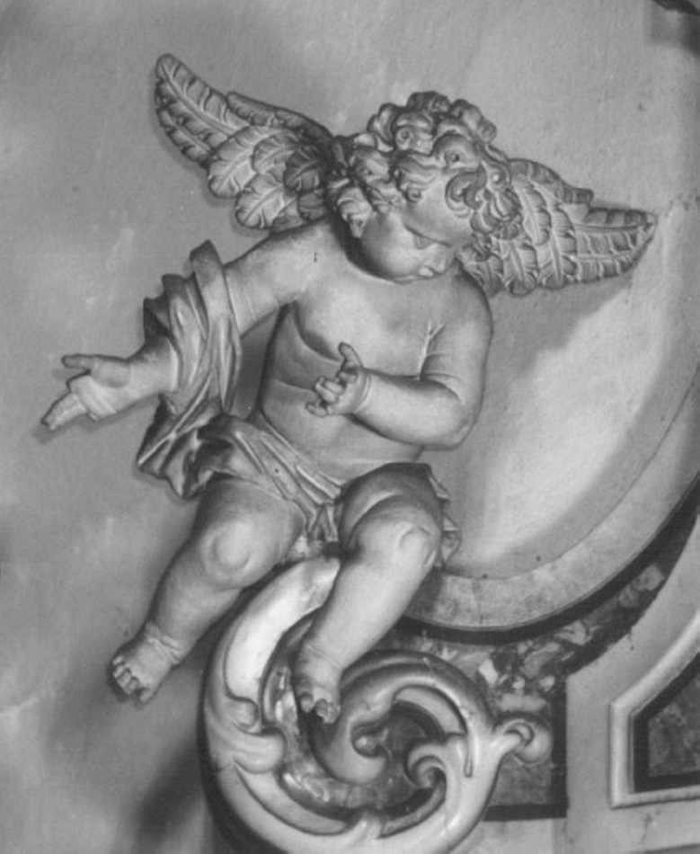 angioletto (statua, elemento d'insieme) - ambito veneto (sec. XVIII)