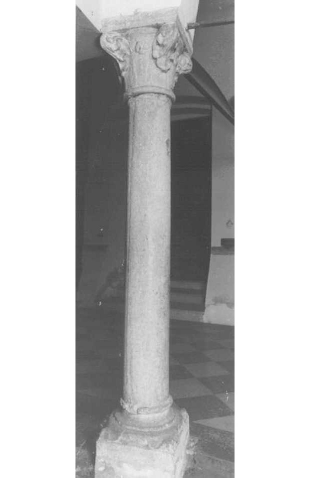colonna - ambito veronese (secc. XV/ XVI)