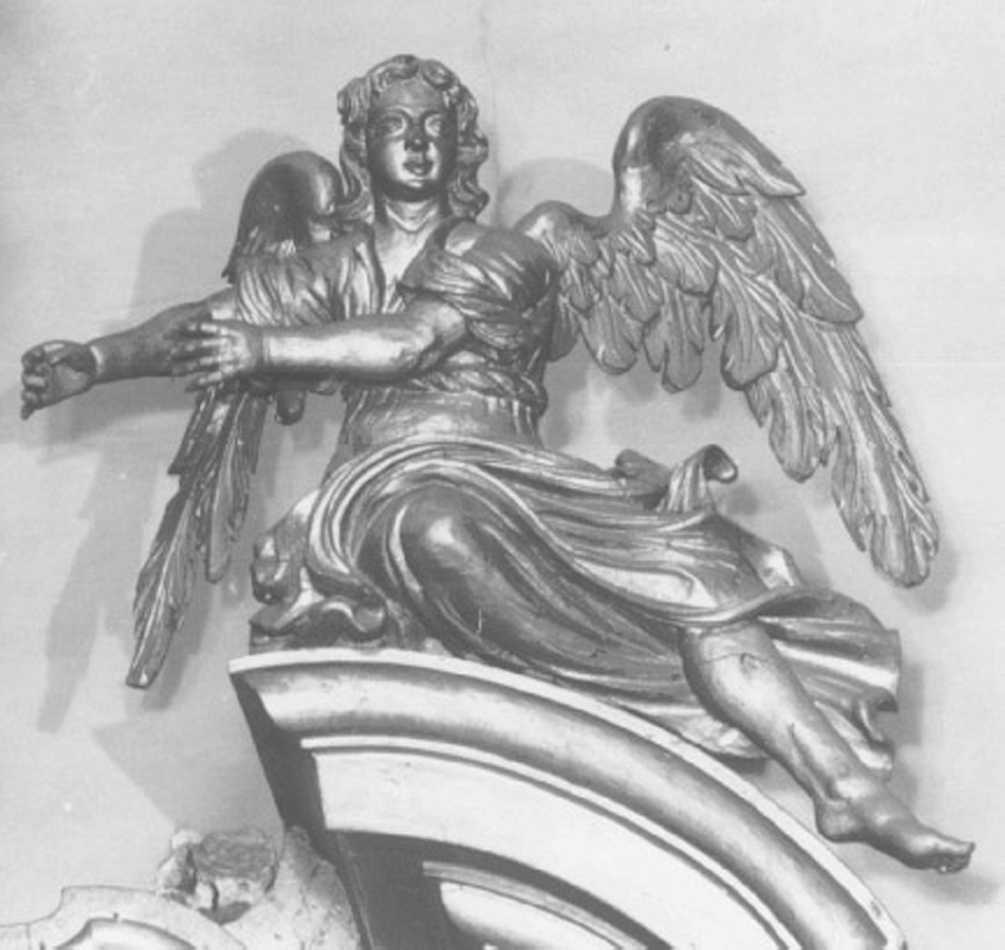 angelo (scultura, elemento d'insieme) - ambito veneto (seconda metà sec. XVII)