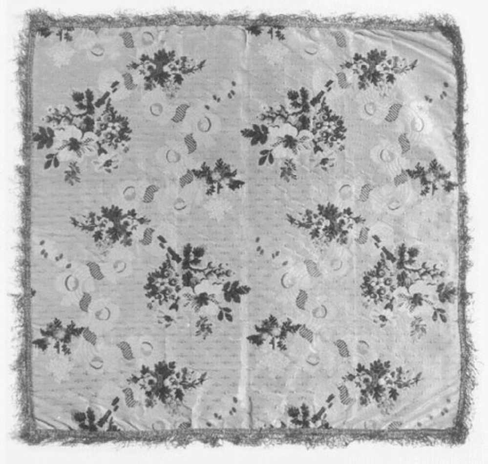 velo di calice, elemento d'insieme - manifattura francese, manifattura italiana (terzo quarto sec. XVIII)