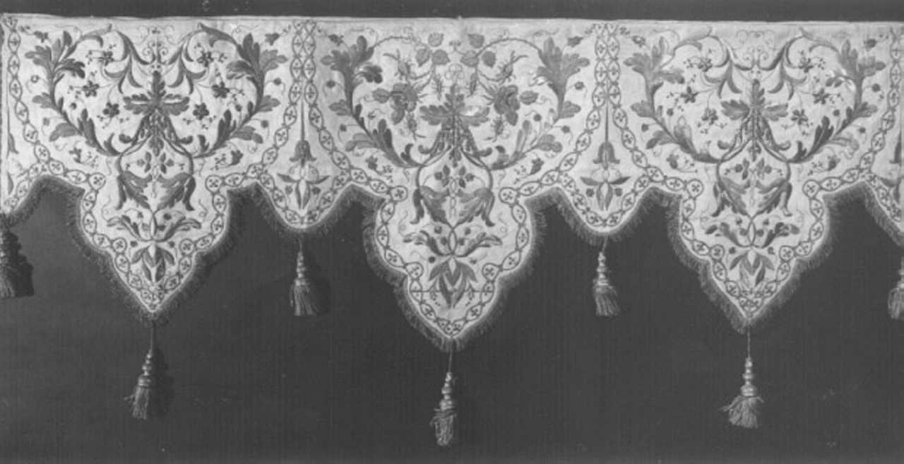 lambrecchino, elemento d'insieme - manifattura italiana (sec. XIX)