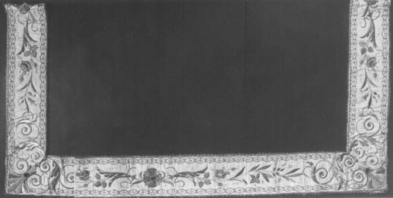 drappo, elemento d'insieme - manifattura italiana (sec. XIX)