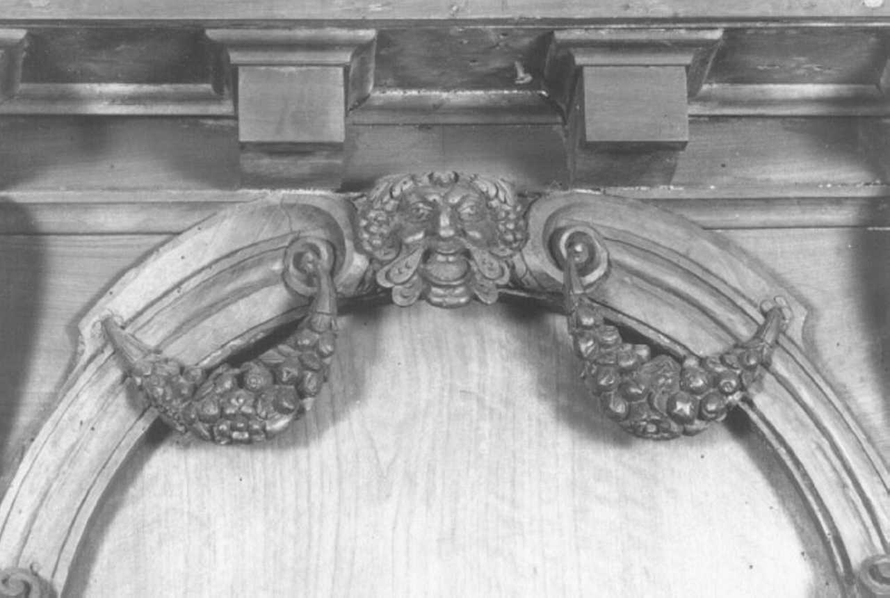 mascherone (rilievo, elemento d'insieme) - ambito veneto (fine sec. XVI)