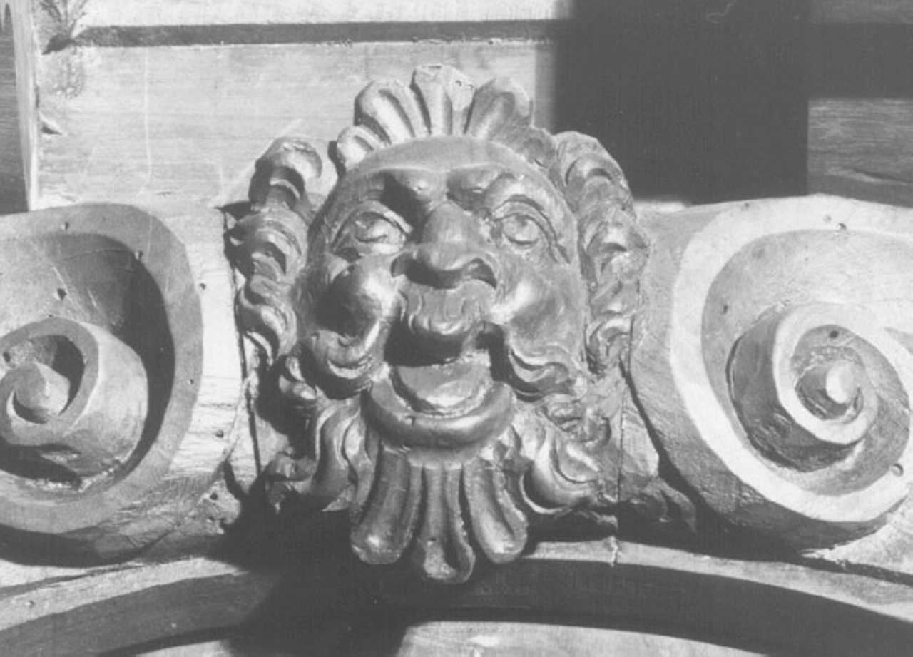 mascherone (rilievo, elemento d'insieme) - ambito veneto (fine sec. XVI)