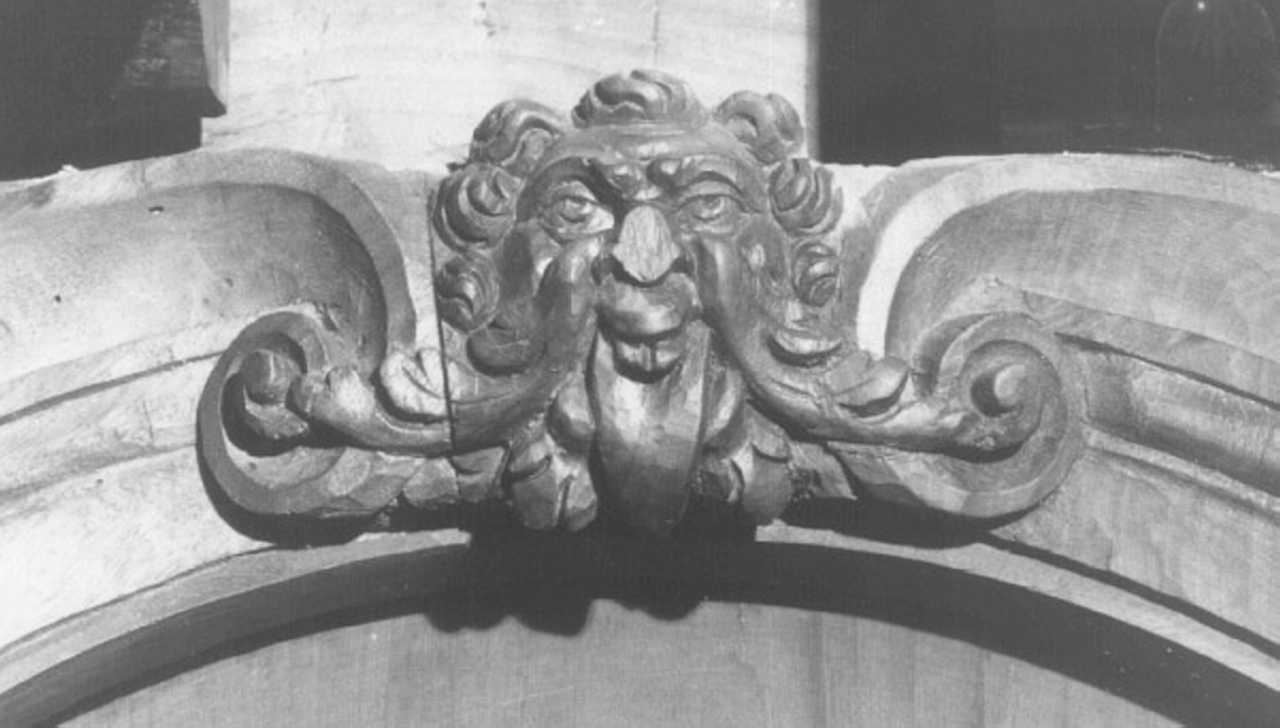 mascherone (rilievo, elemento d'insieme) - ambito veneto (fine sec. XVI)