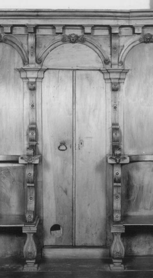 porta, elemento d'insieme - ambito veneto (fine sec. XVI)