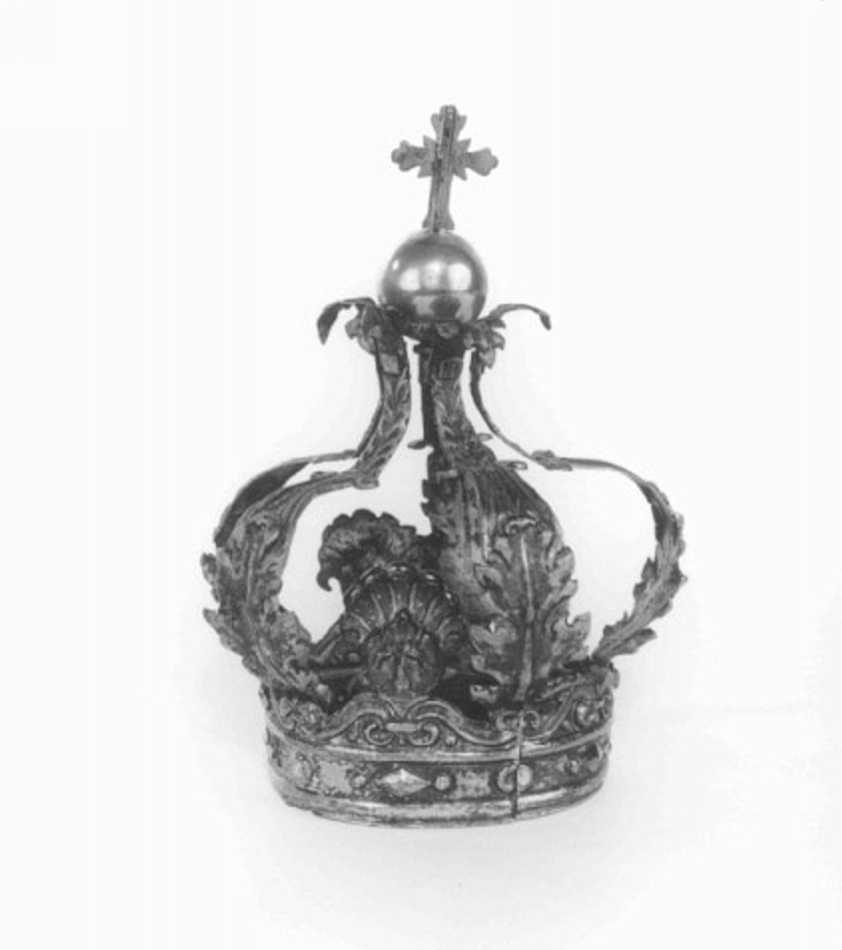 corona da statua, elemento d'insieme - ambito veneto (seconda metà sec. XVIII)