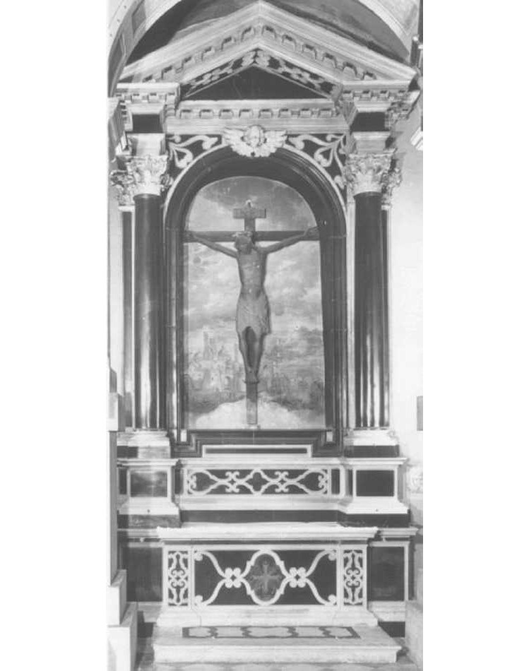 cherubino (rilievo, elemento d'insieme) - ambito veneto (prima metà sec. XVII)