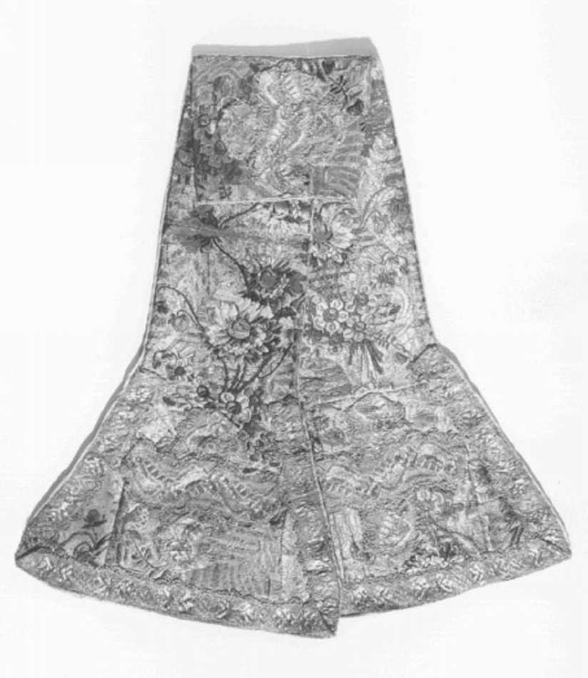 manipolo, elemento d'insieme - manifattura francese (sec. XVIII)