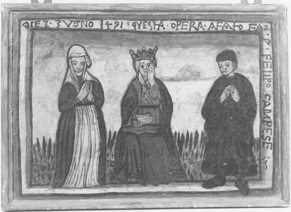 ex voto - ambito veneto (sec. XV)