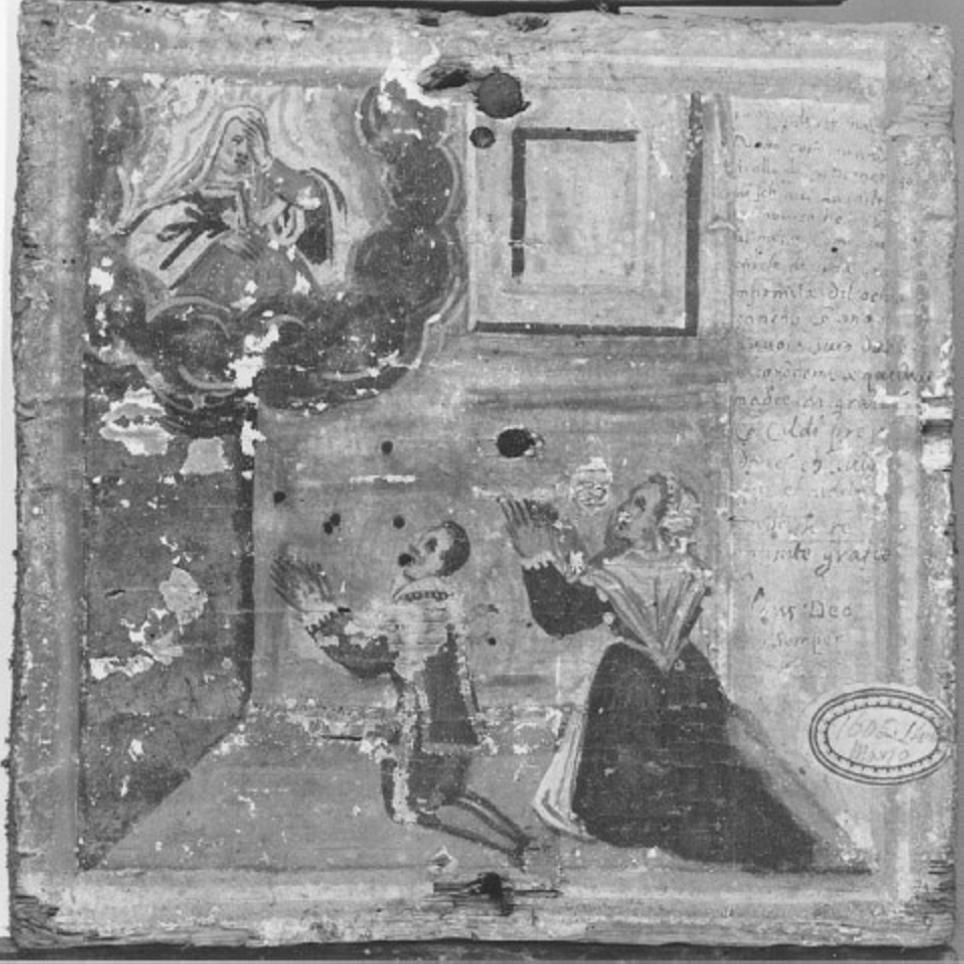 ex voto - ambito veneto (sec. XVII)