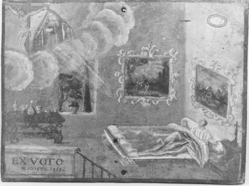 ex voto - ambito veneto (sec. XVIII)