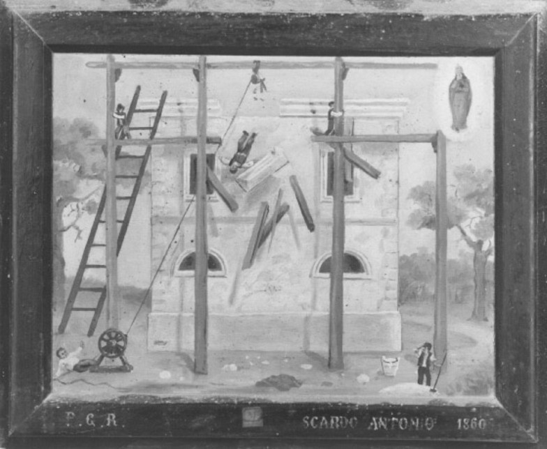 ex voto - ambito veneto (sec. XIX)