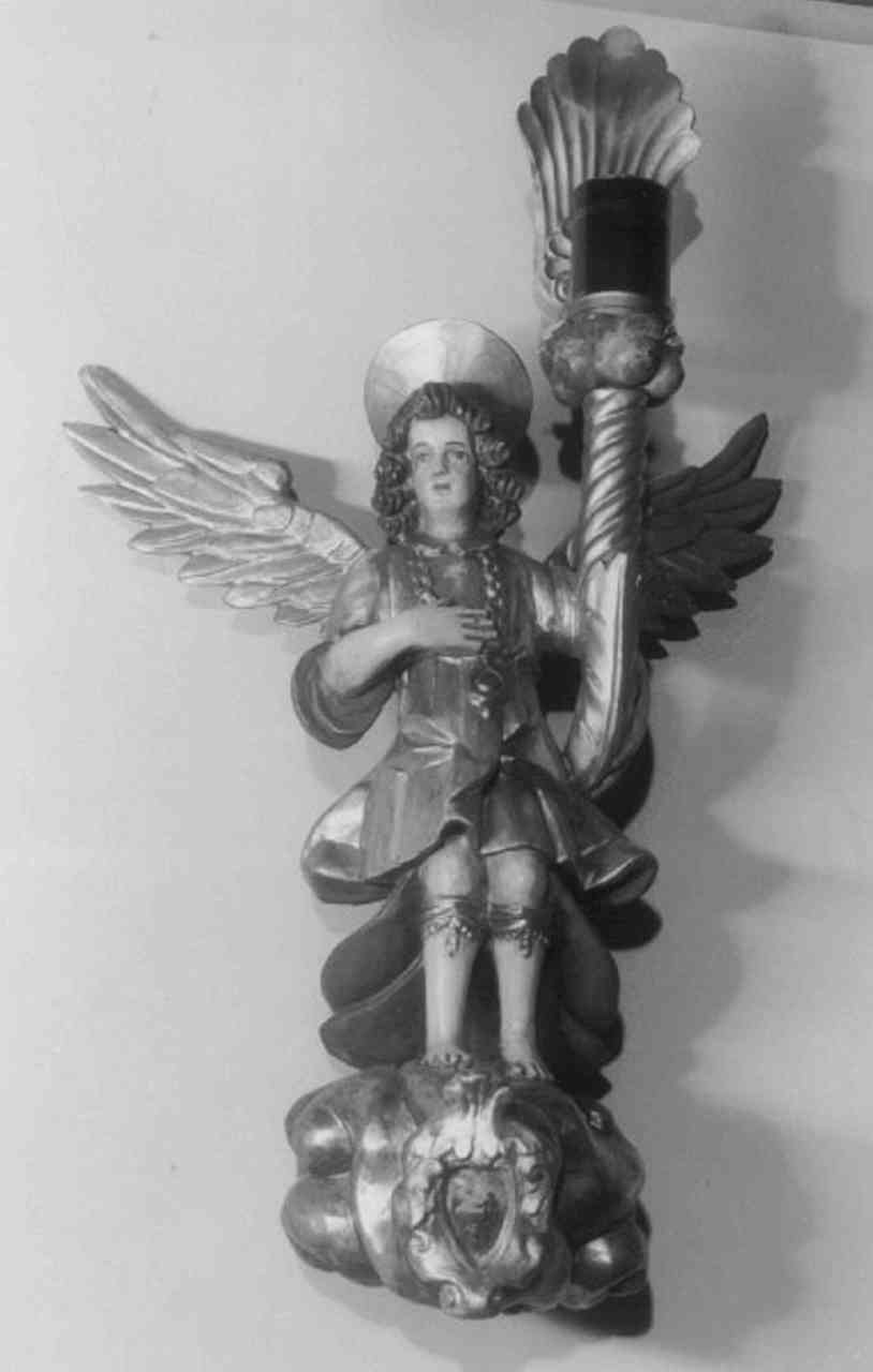 candelabro - ambito altoatesino (sec. XIX)