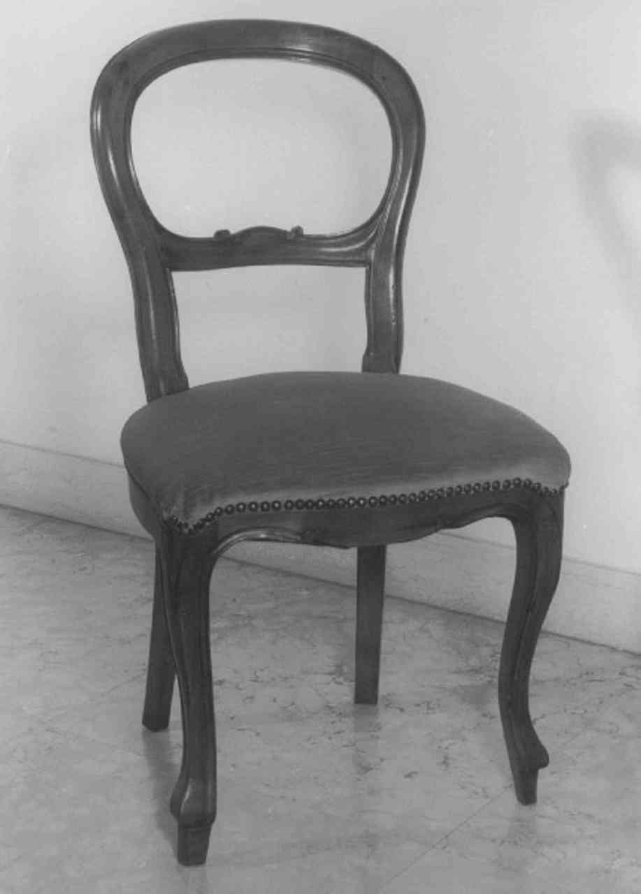 sedia, serie - ambito veronese (sec. XIX)