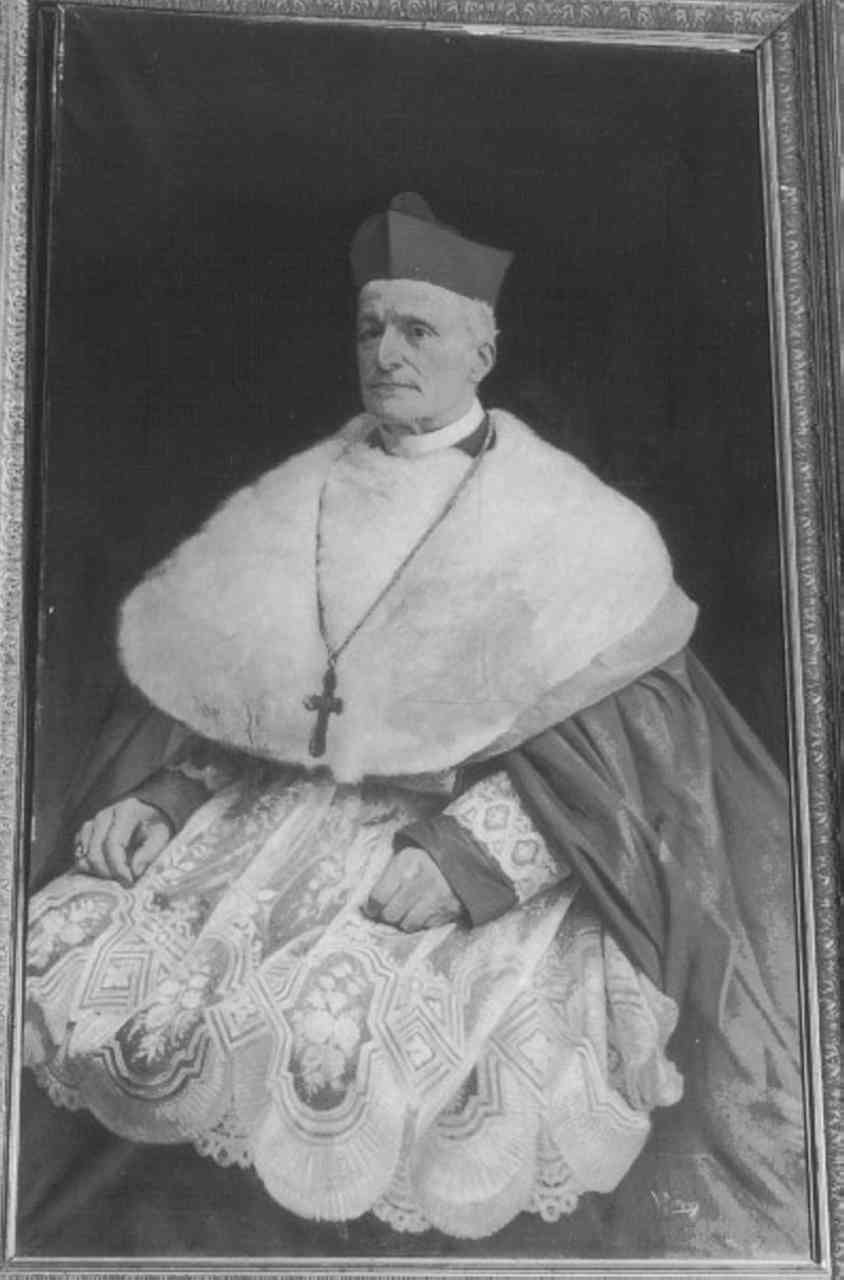 ritratto di ecclesiastico (dipinto) - ambito friulano (fine, inizio sec. XIX, sec. XX)