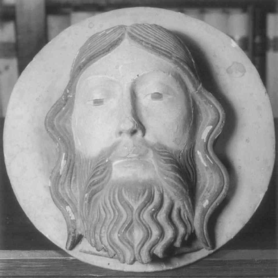 Salome con la testa di San Giovanni Battista sul piatto (formella) - ambito veronese (sec. XIX)