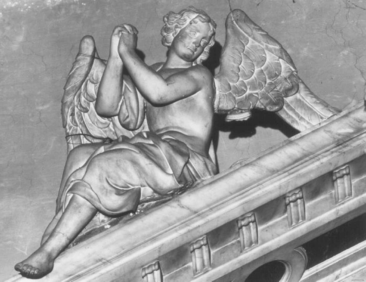 angelo (statua) - ambito veneto (sec. XIX)