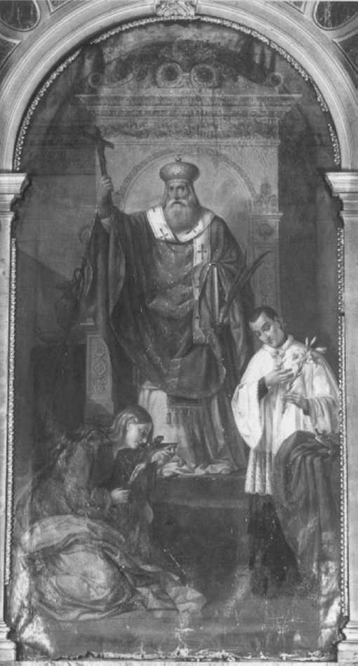 San Luigi Gonzaga (dipinto) di Santi Sebastiano (attribuito) (sec. XIX)