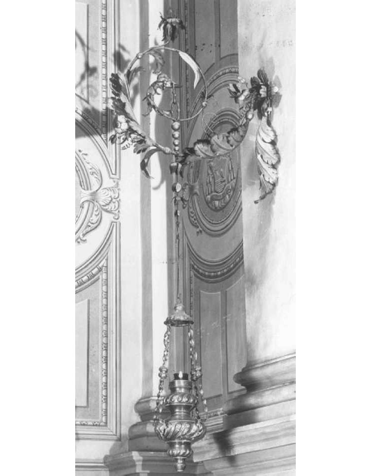 lampada pensile - ambito veneto (fine sec. XVIII)