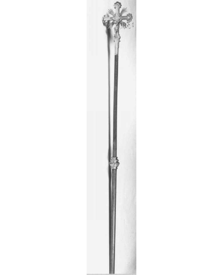 croce processionale - ambito veneto (sec. XIX)