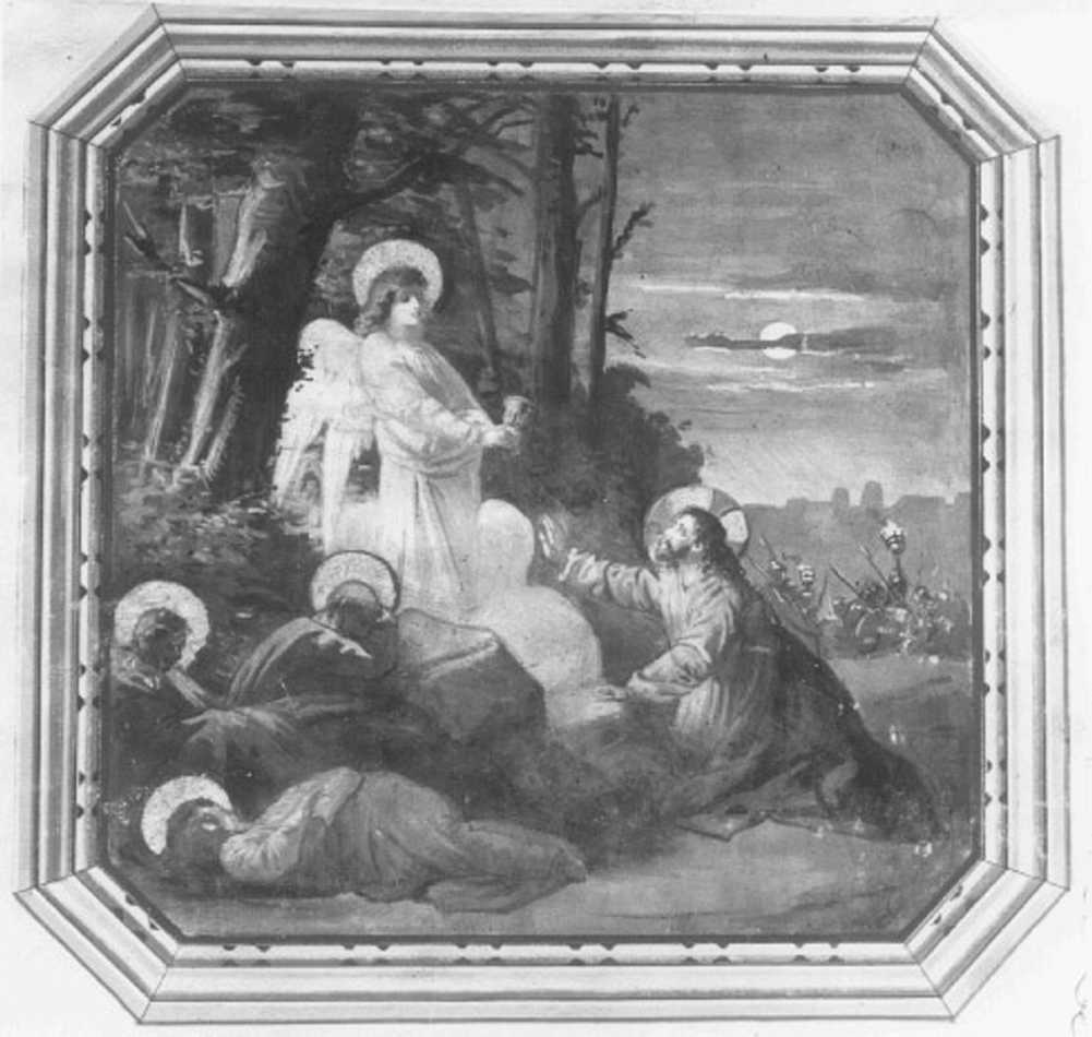 gesu' Cristo nell'orto degli ulivi (dipinto) di Manzoni Giacomo (attribuito) (seconda metà sec. XIX)