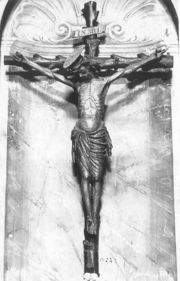 Cristo crocifisso (scultura) - ambito veneto (sec. XVI)