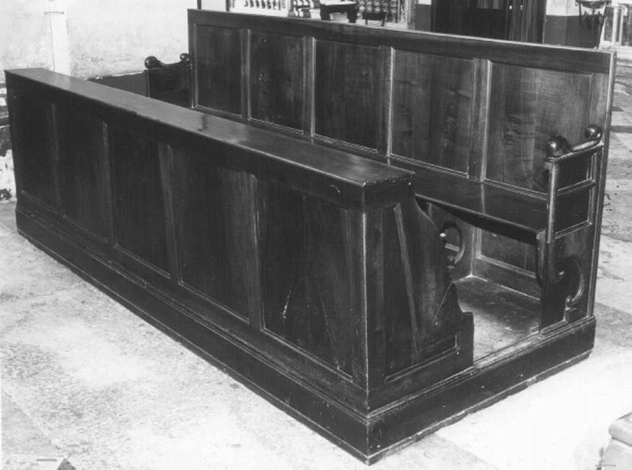 stalli del coro - ambito veneto (sec. XIX)