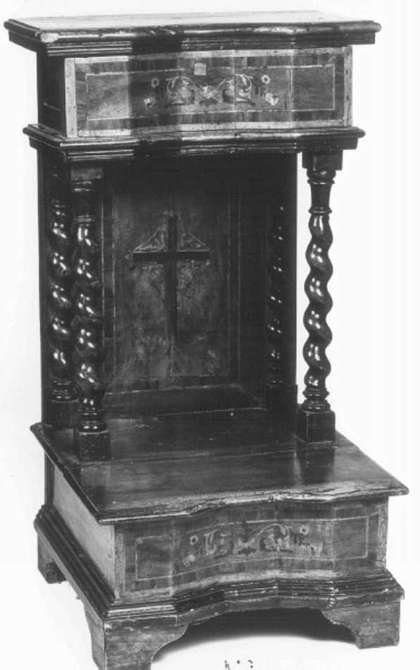 inginocchiatoio - ambito veneto (sec. XIX)