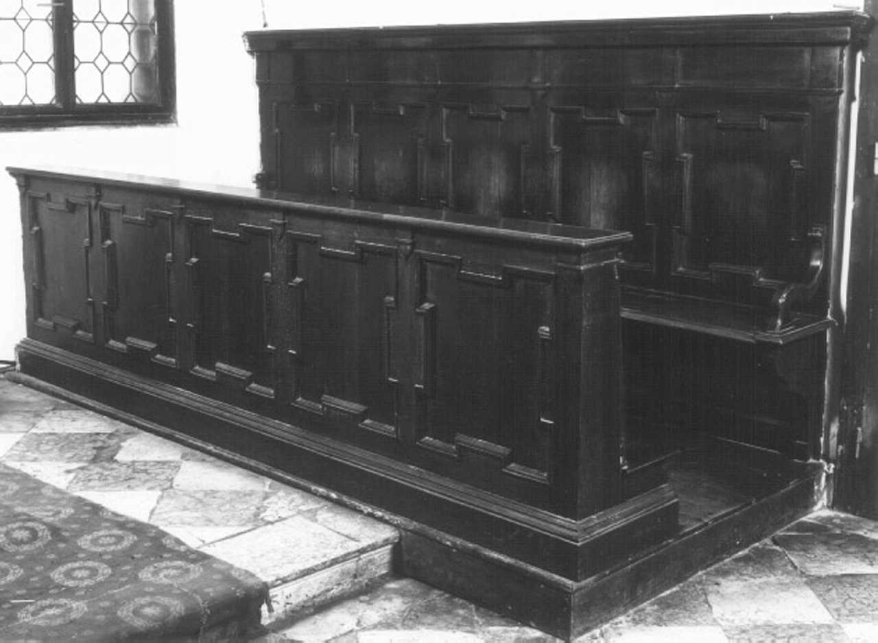 stalli del coro - ambito veneto (primo quarto sec. XIX)