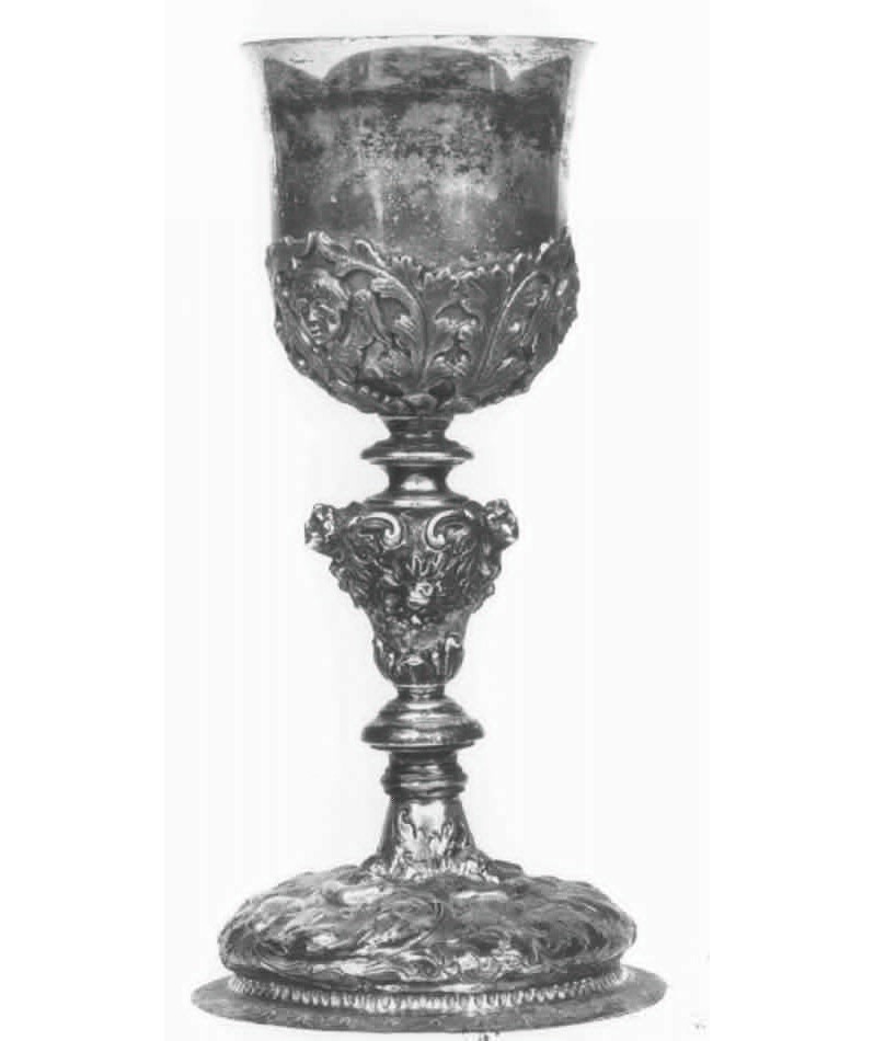 calice - ambito veneto (secc. XVII/ XVIII)