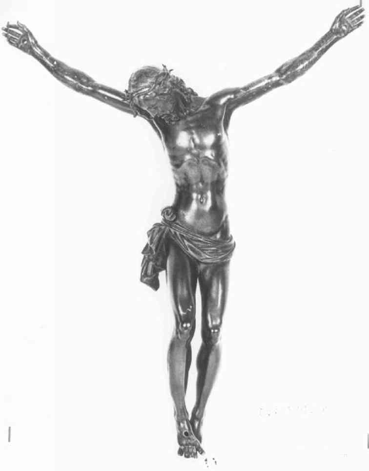Cristo crocifisso (scultura) - ambito veneto (inizio sec. XVII)