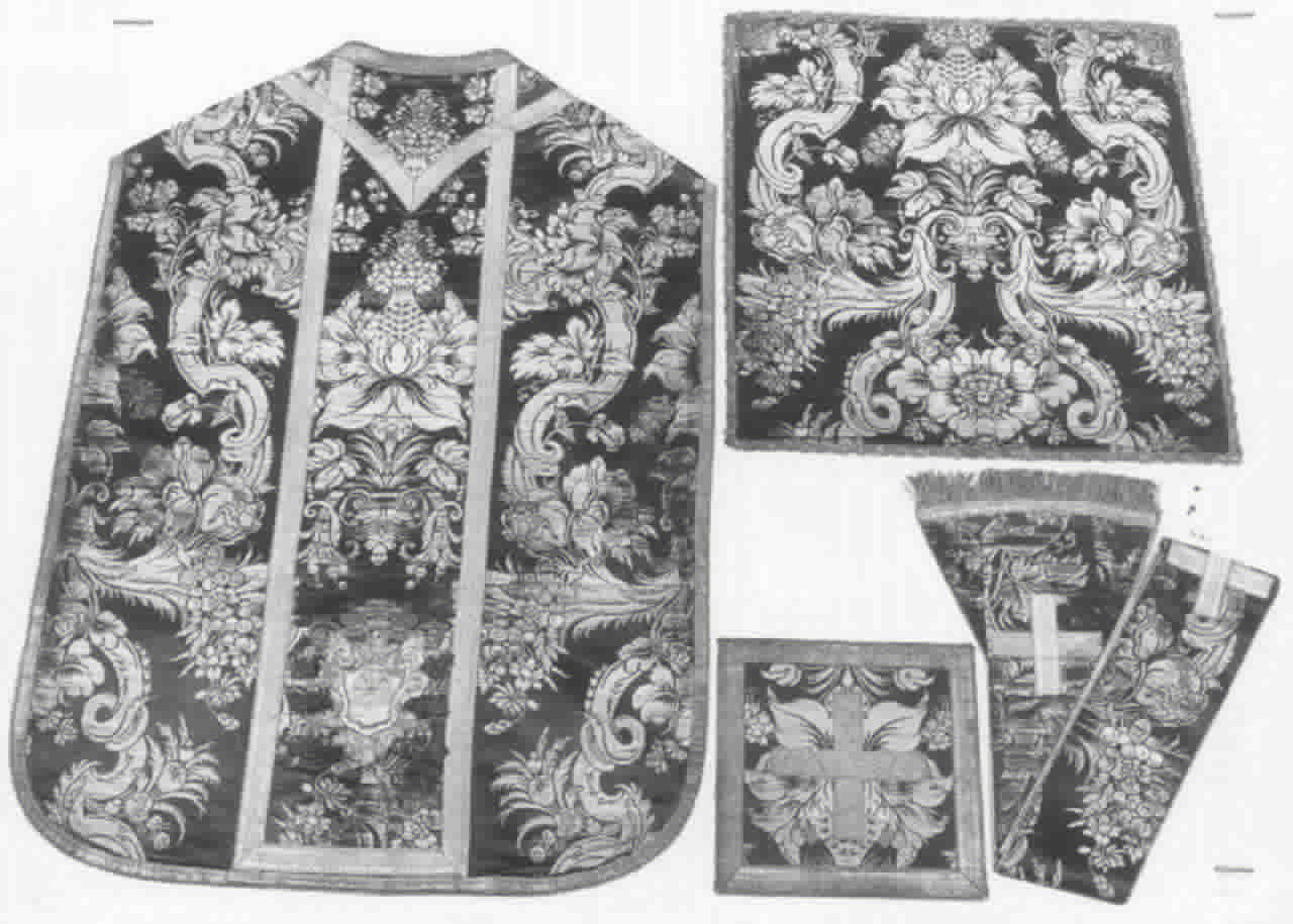 velo di calice - ambito veneto (sec. XVIII)