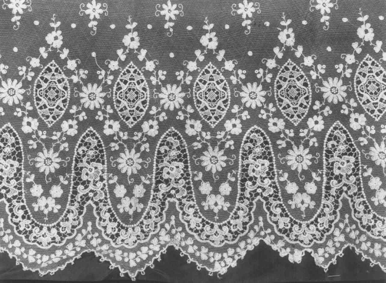 merletto - ambito veneto (sec. XIX)