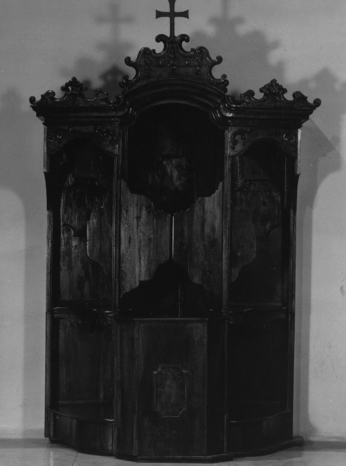 confessionale, serie - ambito veneto (sec. XVIII)