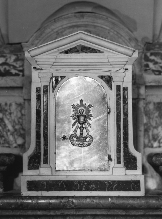 tabernacolo - ambito veneto (sec. XIX)