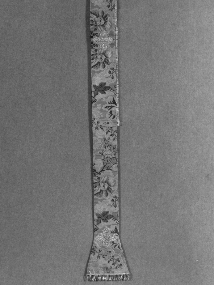 stola - ambito veneto (seconda metà sec. XIX)