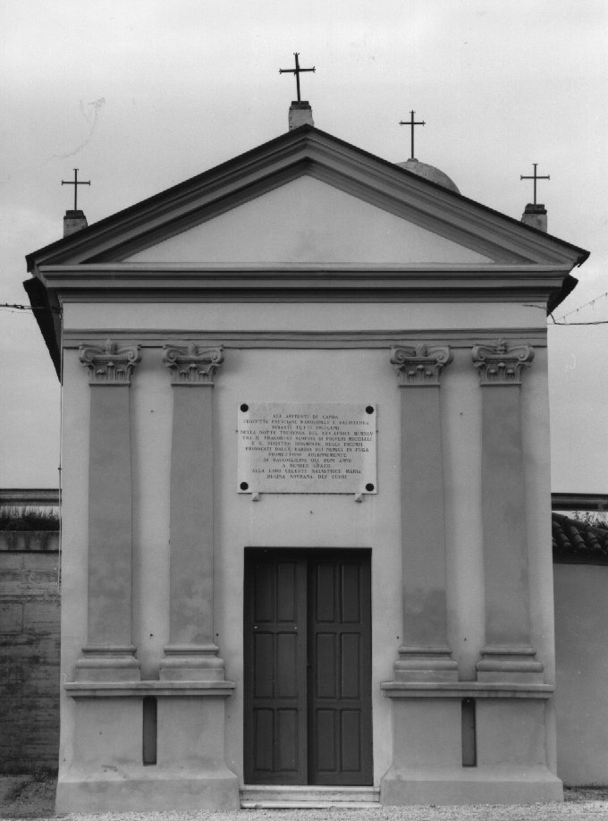 frontone - ambito veneto (sec. XVIII)